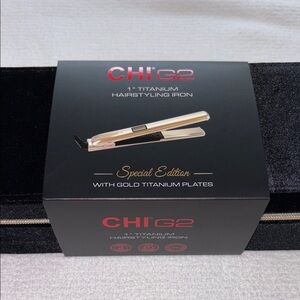 CHI G2 Hairstyling Iron with Gold Titanium Plates